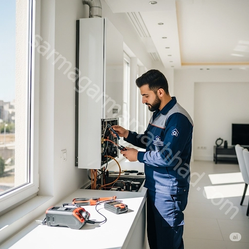 خدمات تعمیر پکیج در مشهد