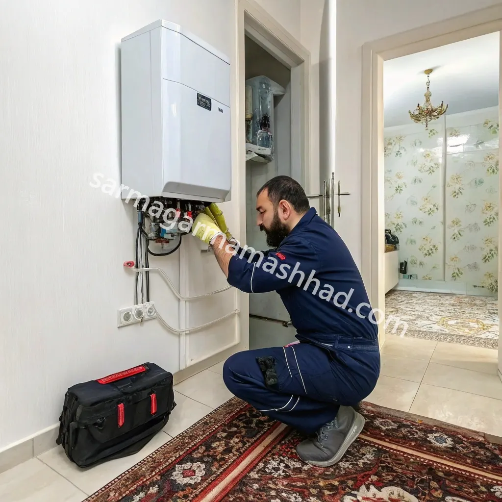 تیم سرما گرما مشهد خدمات سیار تعمیر پکیج دیواری ایساتیس با قیمت مناسب در مشهد طلاب