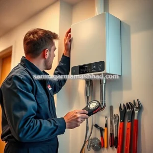 نصاب رفع ارور E1 پکیج در مشهد