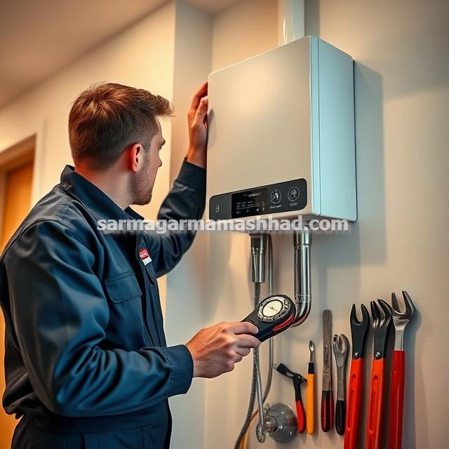 نصاب رفع ارور E1 پکیج در مشهد